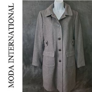 Moda International Wool Peacoat